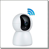 Домашняя миниатюрная поворотная 4Mp Wi-Fi IP-камера Link-H76R