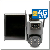 Уличная 4G камера Link Solar-QSD35G-4G-Dual с с солнечной батареей