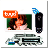 Комплект беспроводной домофон SkyNet 1100-Tuya (1+0+400G)